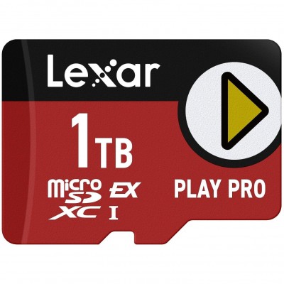 lexar,play,pro,1tb,microsd,express,memory,card,black