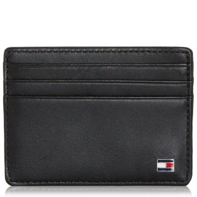 tommy,hilfiger,eton,leather,cardholder,black