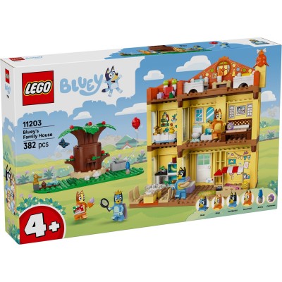 lego,lego&#174;,bluey,11203,bluey&#8217;s,family,house,playset,home,building,kit,tbc