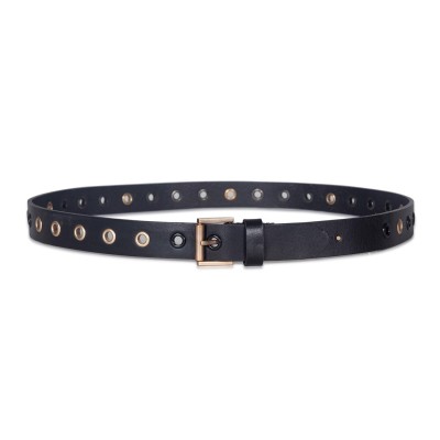 allsaints,allsaints,25mm,eyelet,belt,black