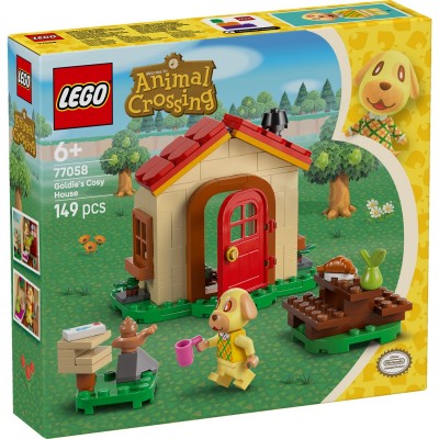 lego,lego&#174;,animal,crossing&#8482;,77058,goldie&#8217;s,cosy,house,building,playset,tbc