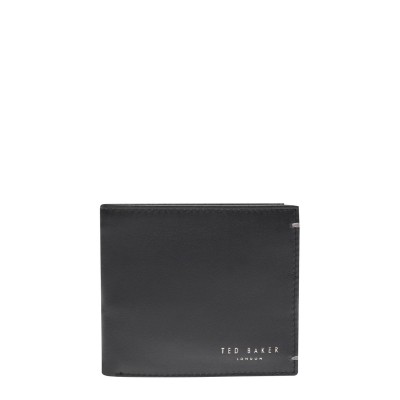 портмоне,ted,baker,men's,leather,billfold,wallet,black