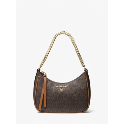 чанта,за,през,рамо,всички,чанти,аксесоари,на,разпродажба,michael,michael,kors,women's,jet,set,signature,chain,shoulder,bag,brn,acorn