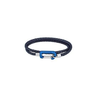 аксесоари,на,разпродажба,lacoste,mens,matt,double,wrap,bracelet,brown