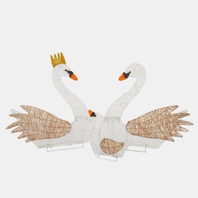 the,spirit,of,christmas,3pc,od,swans,54,white,one,size,white