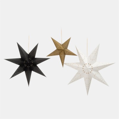 коледни,опаковки,и,декорации,the,spirit,of,christmas,3pk,paper,decs,54,stars,one,size,stars