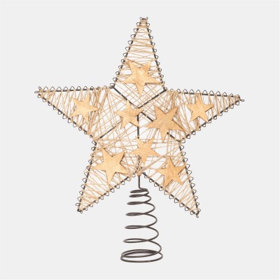 коледни,опаковки,и,декорации,the,spirit,of,christmas,tree,topper,54,gold,one,size,gold