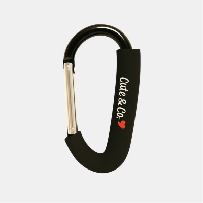 cute,and,co,&,co,small,metal,mummy,hook,for,pushchairs,and,prams,black