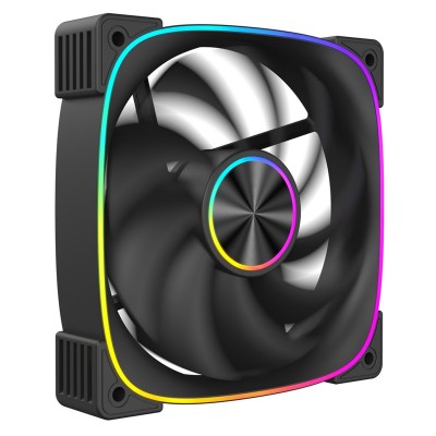 cit,solar,120mm,argb,black,4pin,pwm,pc,cooling,fan,black