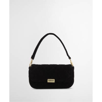 чанта,всички,чанти,аксесоари,на,разпродажба,barbour,international,soho,mini,quilted,crossbody,bag,black,velvet