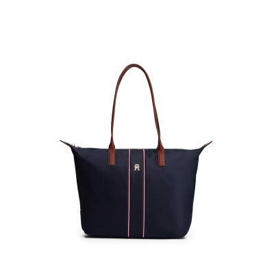 всички,чанти,tommy,hilfiger,tommy,popette,tote,ld00,blue,corp