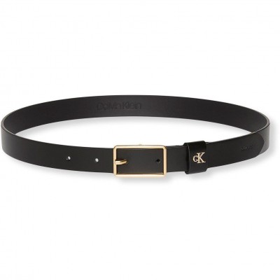 дамски,колан,calvin,klein,women,s,square,buckle,faux,leather,belt,black,light,gld