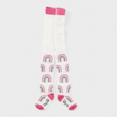 клин,аксесоари,на,разпродажба,lilly,and,sid,rainbow,tights,bb99,white