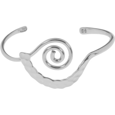tianguis,jackson,tianguis,swirl,hammered,cuff,ld99,silver