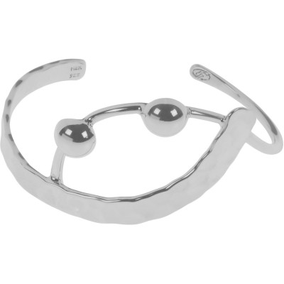 аксесоари,на,разпродажба,tianguis,jackson,tianguis,hammered,2,balls,cuff,ld99,silver