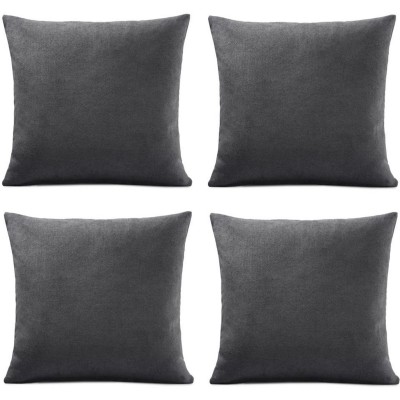 подаръци,и,играчки,alan,symonds,set,of,4,plain,chenille,velvet,cushions,slate