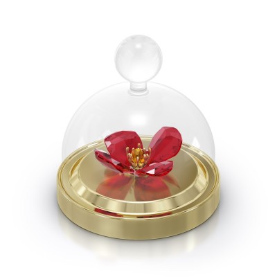 аксесоари,на,разпродажба,swarovski,garden,tales,red,poppy,bell,jar,red,poppy