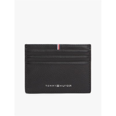 tommy,hilfiger,corp,leather,cardholder,black