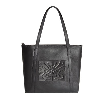 всички,чанти,biba,biba,leather,logo,tote,bag,black