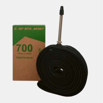 велосипедни,светлини,и,катинари,lifeline,lifeline,700c,18,25mm,road,inner,tube,black60mm