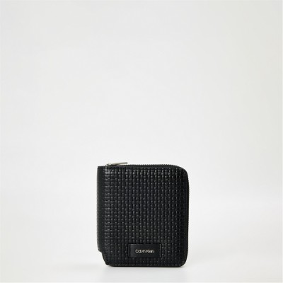 портмоне,портфейли,и,портмонета,мъжки,чанти,и,портмонета,calvin,klein,embossed,woven,bifold,wallet,black