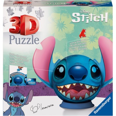 игри,и,технологии,всички,игри,и,играчки,disney,stitch,stitch,with,ears,3d,puzzle,ball,72pc,72pc