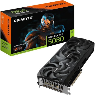 gigabyte,technology,rtx,5080,windforce,oc,sff,16g,graphics,card,16gb,gddr7,256bit,pci,e,5,0,2670mhz,core,clock,black