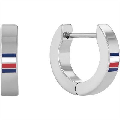 бижутерия,аксесоари,на,разпродажба,tommy,hilfiger,gents,tommy,hilfiger,stainless,steel,stripe,earrings,silver