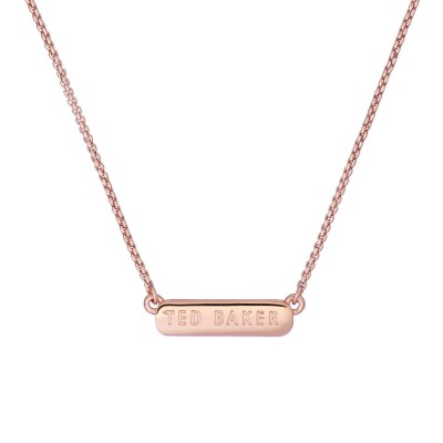 аксесоари,на,разпродажба,ted,baker,scarl,sparkle,bar,pendant,necklace,rose,gold,crystal