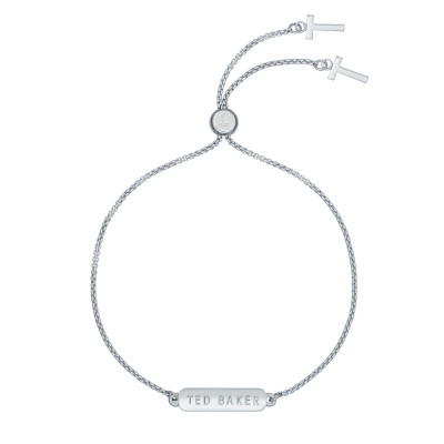 аксесоари,на,разпродажба,ted,baker,saraio,sparkle,bar,drawstring,bracelet,silver,crystal