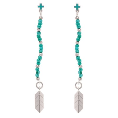 бижутерия,аксесоари,на,разпродажба,all,we,are,all,we,quilla,drop,ld99,silver,turquois