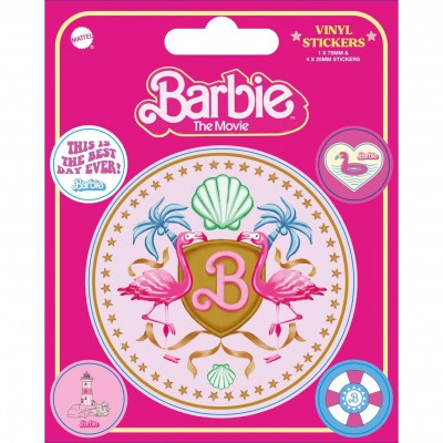 barbie,sticker,pack,pink