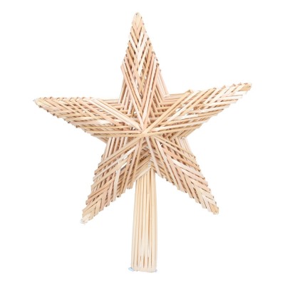 коледни,опаковки,и,декорации,аксесоари,на,разпродажба,gisela,graham,gisela,tree,topper,3,99,natural
