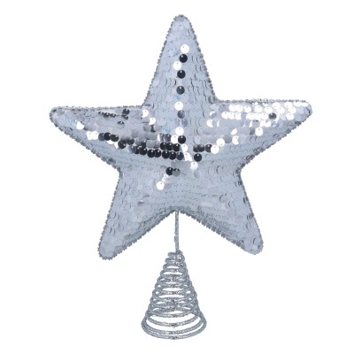 коледни,опаковки,и,декорации,аксесоари,на,разпродажба,gisela,graham,gisela,tree,topper,4,99,sequin