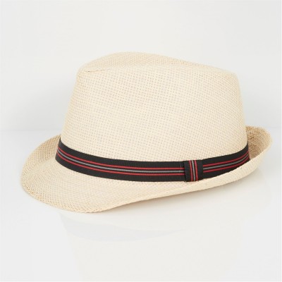 шапка,всички,шапки,плажни,шапки,аксесоари,на,разпродажба,brave,soul,trilby,hat,with,contrast,tape,detail,stone