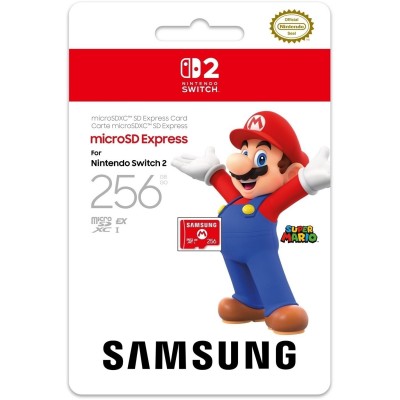 игри,и,технологии,nintendo,samsung,microsd,express,card,for,nintendo,switch,2,red