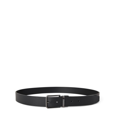 колан,колани,аксесоари,на,разпродажба,valentino,men's,classic,leather,belt,nero,001110