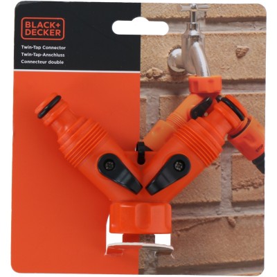 градина,/,на,открито,black,and,decker,twin,tap,connector,orange