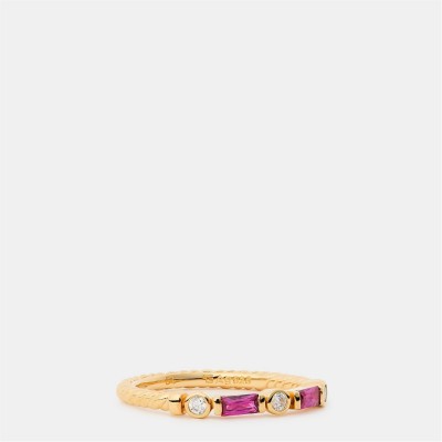 бижутерия,thomas,sabo,women's,twisted,rope,band,ring,red