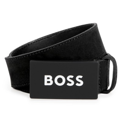 аксесоари,на,разпродажба,boss,kids,faux,leather,belt,black,09b