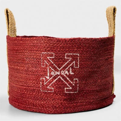 аксесоари,на,разпродажба,off,white,unisex,storage,basket,red,beige