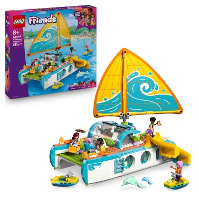 игри,и,технологии,всички,игри,и,играчки,lego,lego&#174;,friends,travel,boat,adventure,building,kit,role,play,toy,42664,travel,boat