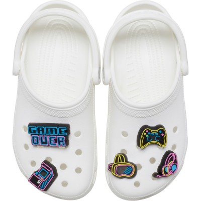 crocs,jibbitz,charms,neon,gamer