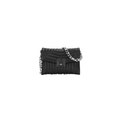 дамски,чанти,hugo,hugo,quilt,clutch,ld09,black,lght,gold