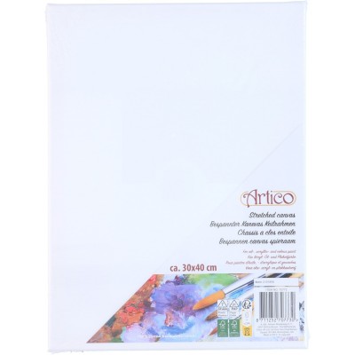канцеларски,принадлежности,аксесоари,на,разпродажба,edco,stretched,canvas,30x40cm,white