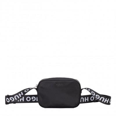 дамски,чанти,hugo,bel,crossbody,nylon,bag,black