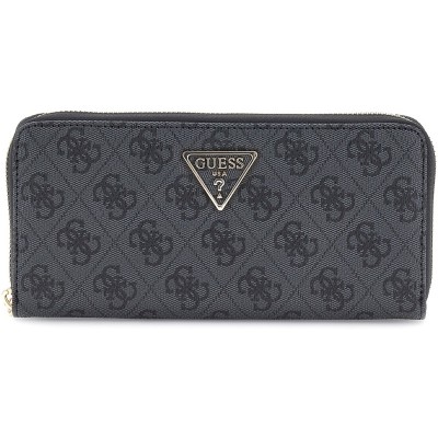 портмоне,всички,чанти,guess,laurel,zip,around,wallet,coal