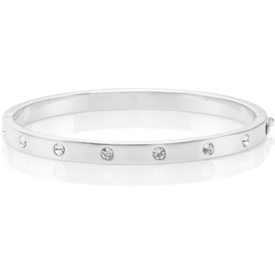 бижутерия,kate,spade,set,in,stone,hinged,bangle,crystal,silver*