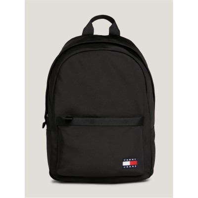 всички,чанти,аксесоари,на,разпродажба,tommy,jeans,essential,dome,flag,backpack,black,bds