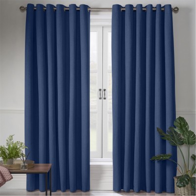 alan,symonds,blackout,linen,look,ring,top,eyelet,curtains,blue